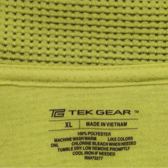 TEK GEAR Track Jacket, Womenswear, Lime Green, Size XL - Picture 2 of 6